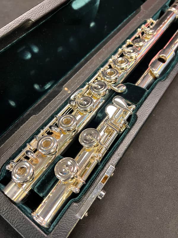 Altus Japan A807 Open-hole C-foot Silver-plated Flute image 1