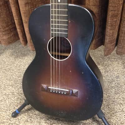 Vintage Oahu Squareneck Acoustic Guitar circa 1930's with Original Case image 1