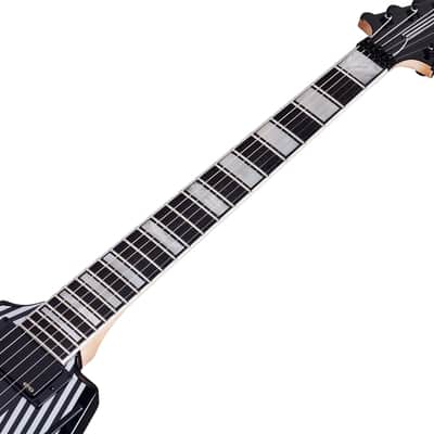 Wylde Audio Viking V Pinstripe FR Floyd Rose  Zakk Wylde V Shape Electric Guitar image 9