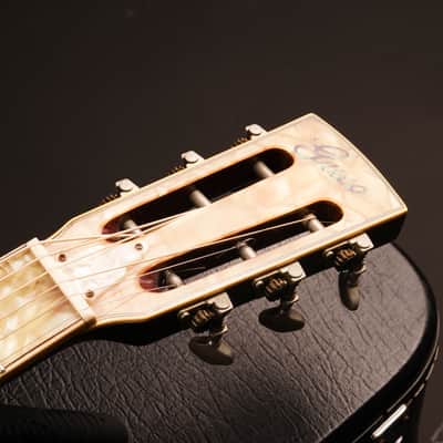 Greco D-80 Resonator 1989 MIJ – Pearloid Fingerboard – Ultra Rare Factory Spec – K8948605 – Japan Domestic image 4