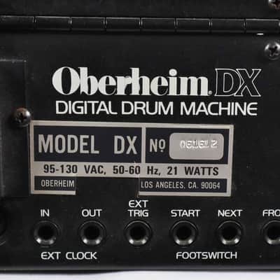Oberheim DX 6-Voice Digital Drum Machine 1982 image 7