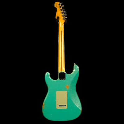 Fender Custom Shop Custom Deluxe Stratocaster - Seafoam Green Sparkle image 4
