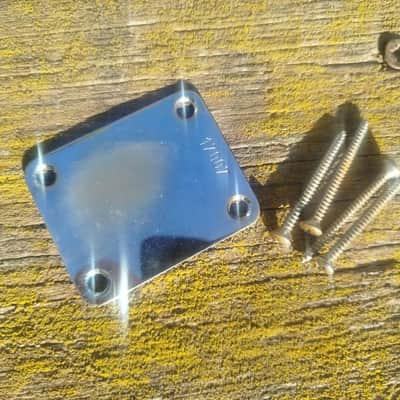 Aged Relic Strat Neck Plate Fender Pre CBS 1957 image 8