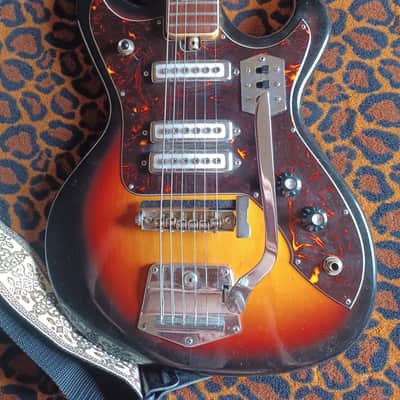 Telestar Teisco 5003 1960s - Sunburst image 3