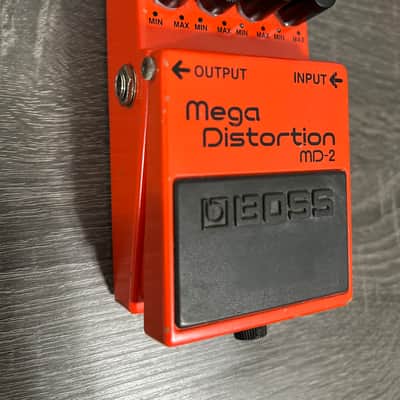 Boss MD-2 Mega Distortion (Silver Label) 2001 - Present - Red image 3