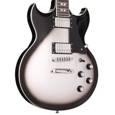 Woodrite Warlord Standard Guitar Silverburst image 1