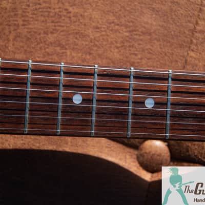 Custom PartsCaster with Fender Japan E Serial Neck & Surf Green Body - Pro Set Up w Perfect Frets/Action/Intonation! Tons of MOJO image 12