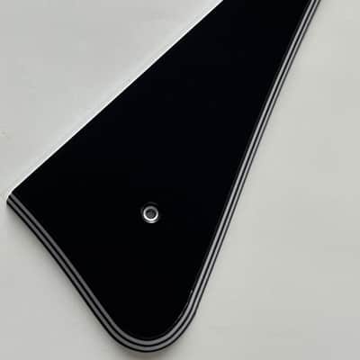 For Fit Gibson Les Paul LP 1978 3-Pickups Project Guitar Pickguard 5 Ply Black image 5
