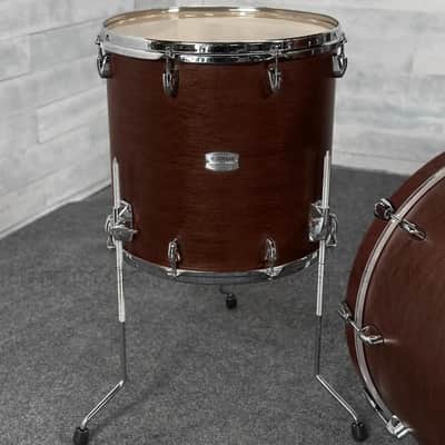 Yamaha Tour Custom Maple 4pc Drum Set 22/12/16/14 Chocolate Satin image 2