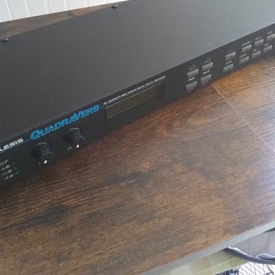 Alesis QuadraVerb 20k Bandwidth Simultaneous Digital Effects Processor 1990s - Black image 5