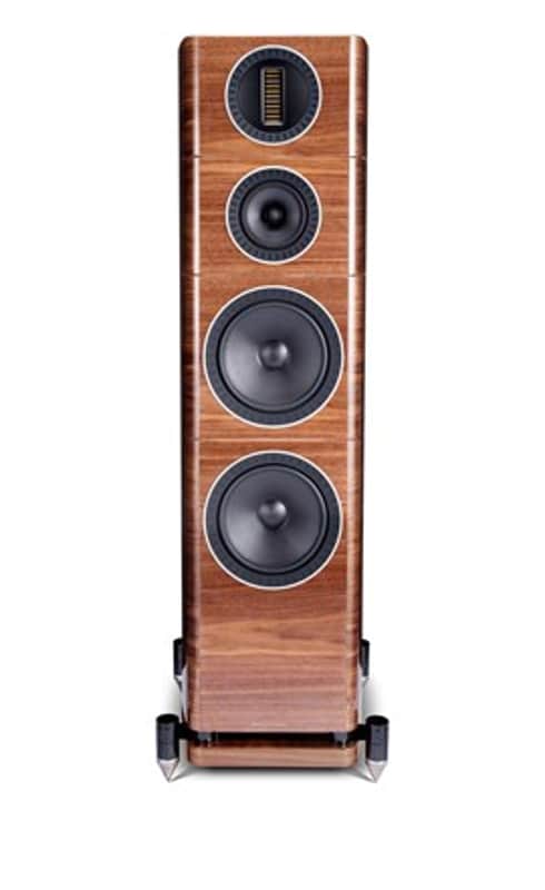 Wharfedale ELYSIAN 4 Tower Speakers (Pair, Piano Walnut) image 1