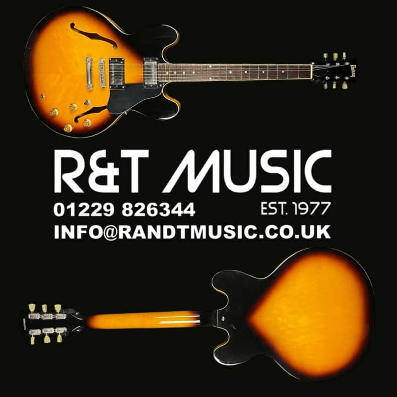 Burny Late 80's Fernandes RSA-60 ES-335 Reissue Vintage Sunburst