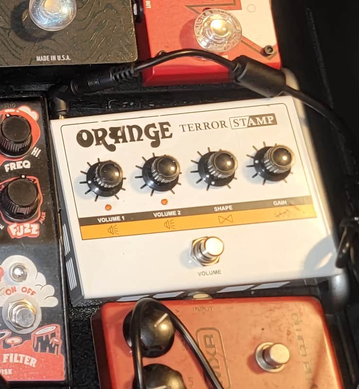 Orange Terror Stamp 20-Watt Pedalboard Guitar Amp 2020 - Present - White image 1
