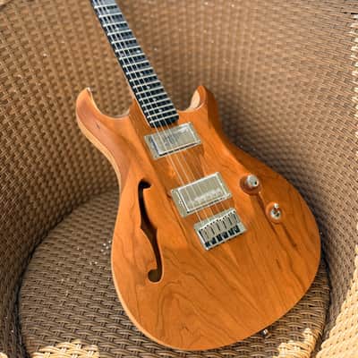 Gravity Guitar Semi Hollow Double cut Cherry Top USA custom HH 2026 - Nitro image 4