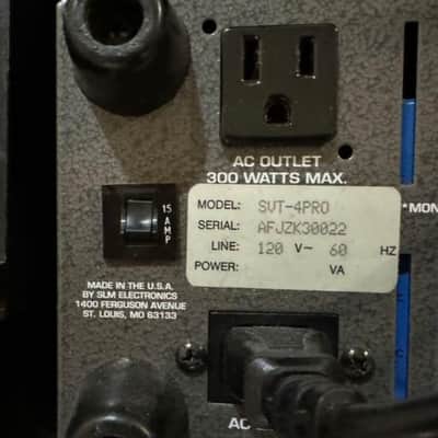 Ampeg SVT 4 Pro 1600 Watt 1998 - Black image 6