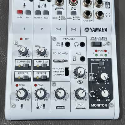 Yamaha AG06, 6 Channel Analog Mixer image 1