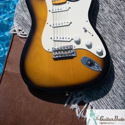 2007 Fender ST57-78TX - '57 Stratocaster Reissue - 7 lbs 9 oz's! - Crafted in Japan - Premium Alder Body & USA Texas Special PU's - Pro Set Up! w Perfect Frets/ Action/Intonation image 15
