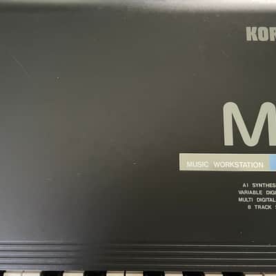 Korg M1 61-Key Synth Music Workstation 1990s - Black image 11