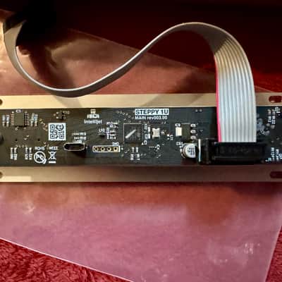 Intellijel Steppy 1U 4-Track 64-Step Step Sequencer Eurorack Synth Module 2018 - Present - White image 3