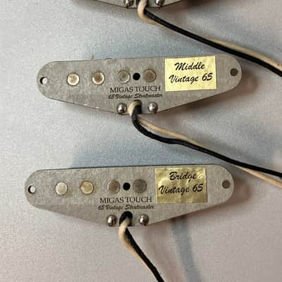 For Fender Stratocaster Vintage Classics 65 1965 Migas Touch Pickups image 3