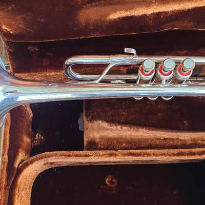 Fe Olds Silver Trumpet 1970,S Circa with D slide image 8