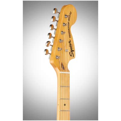 Squier Classic Vibe '70s Telecaster Deluxe Electric Guitar, with Maple Fingerboard, Olympic White image 7