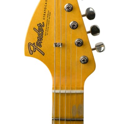 2023 Fender Custom Shop Jimi Hendrix Voodoo Child Stratocaster Journeyman Black #VC0378 image 5