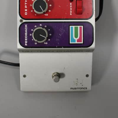 1970s Musitronics Mu-Tron Phasor II Effect Pedal w/Box image 5