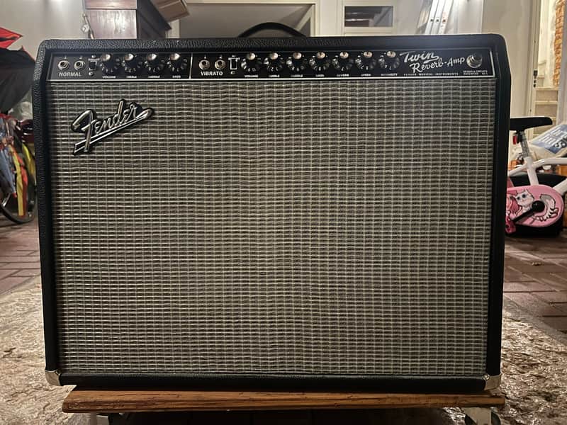 Fender Twin reverb 2010 - Grigio image 1