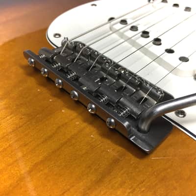 TiSonix Titanium Vintage Strat Tremolo Assembly - Distressed Finish  Titanium image 3