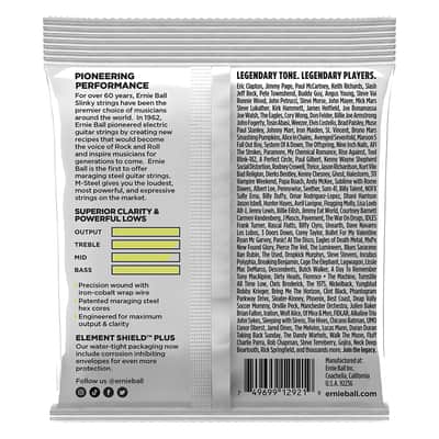 Ernie Ball Regular Slinky M-Steel Electric Guitar Strings 10-46 Gauge image 2