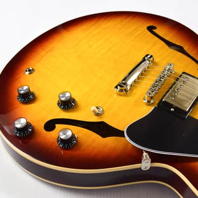 Gibson ES-335 Block - Figured Iced Tea image 6