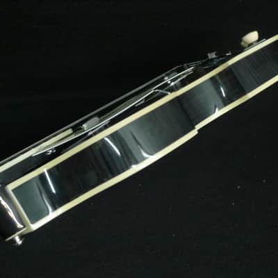 Hofner HCT500/1L-BK Left Handed Custom Conversion Beatle Bass Toaster Pickops & Tea Cups Trans Black image 11