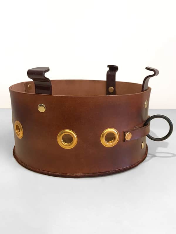 Eazy Bucket Tenor Trombone Mute Leather-Brown / 7" image 1