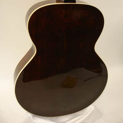 Vintage Acoustic Mandocello Archtop, Vintage Sunburst with Case image 16