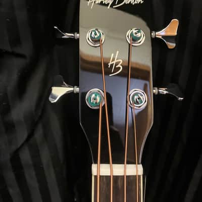 Harley Benton B-30 FL (Fretless)  Bass Black image 4