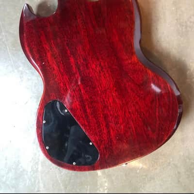 1969-1970 Gibson SG Special "Large Guard" with Vibrola Cherry Red image 5