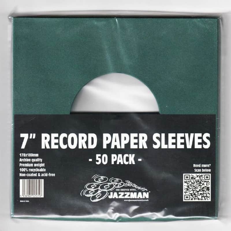 Jazz Man Jazzman 7" Vinyl Record Paper Inner Sleeves (pack of ...