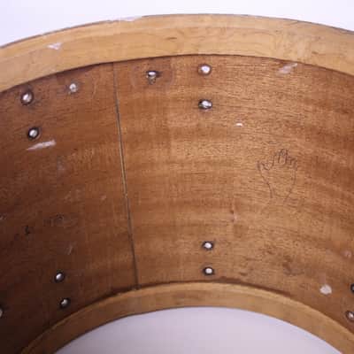 Ludwig 12x15"3Ply African Mahogany Snare/Tom Drum Shell Vintage 50 Glass Glitter image 13