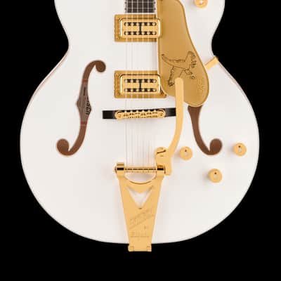 Gretsch Professional Falcon Hollow Body with Bigsby White With Case image 2
