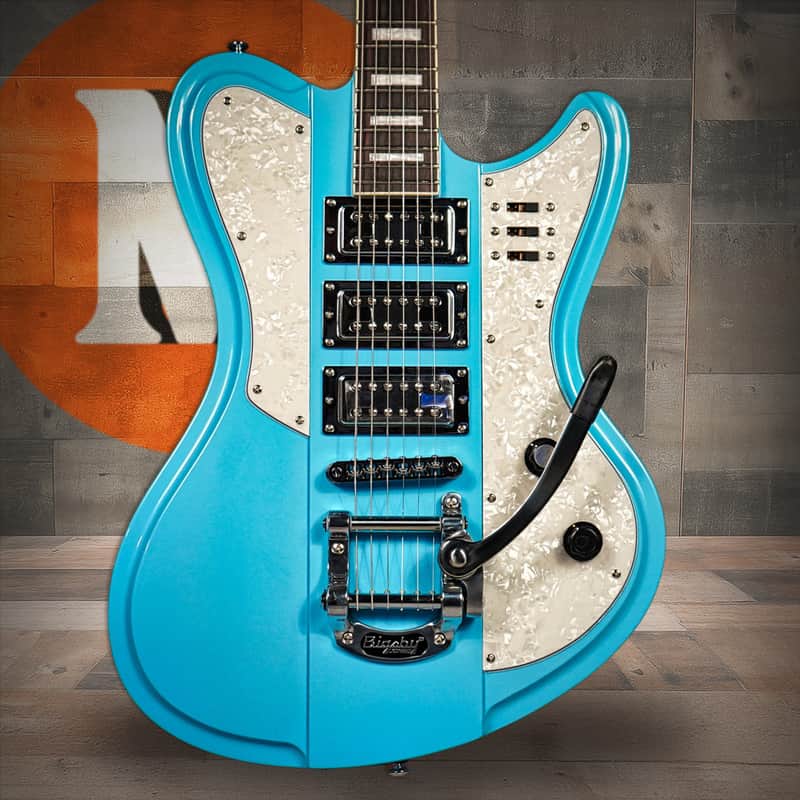 Schecter Ultra III Electric Guitar - Vintage Blue (3155) image 1