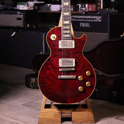 Gibson Custom shop Classic Premium plus in Cranberry Quilt 1998 image 2