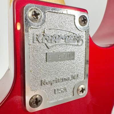 Kramer USA Pacer Custom I - 1986 - Red - Electric Guitar image 7