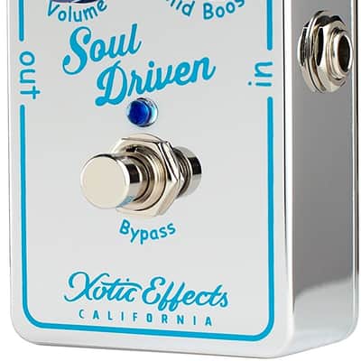 Xotic Effects Guitar & Bass Accessories Soul Driven Boost Overdrive Pedal image 3