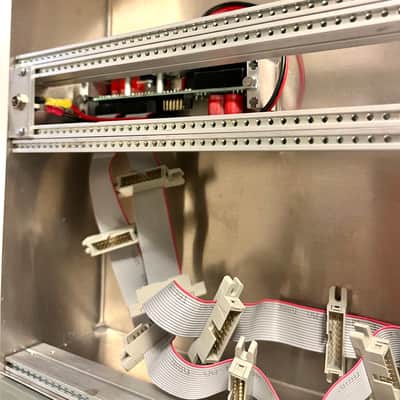 7U 70HP Eurorack Modular Aluminum Skiff Case with Power image 3