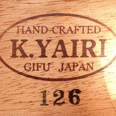 2010 Hand Made K Yairi 75th Anniv. II KAGERO Limited Edition Electric Acoustic Guitar + Hard Case image 24