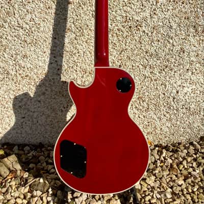 Gibson Custom Shop, Les Paul Custom, Translucent Red, 2000s image 15