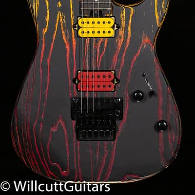Charvel Pro-Mod San Dimas Style 1 HH FR E Ash Ebony Fingerboard Sunburn (337) image 3