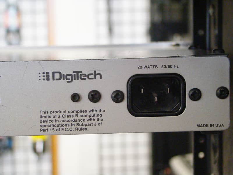 DigiTech DSP-128 Digital Multi Effects Signal Processor | Reverb