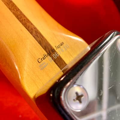 Fender Stratocaster Sunburst st-57 crafted in japan cij mij original vintage reissue strat image 12